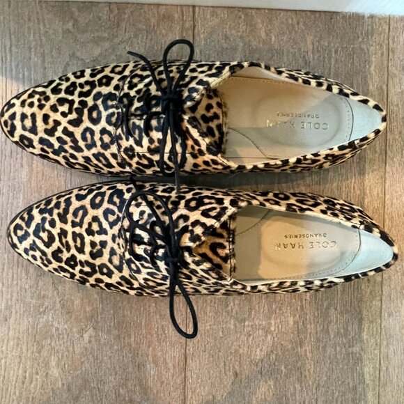Cole Haan Oxfords | Women's US: 7 | Leopard Print - Picture 3 of 10